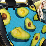 Avocado Cut In Half Print Pet Car Back Seat Cover