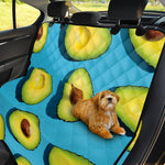 Avocado Cut In Half Print Pet Car Back Seat Cover