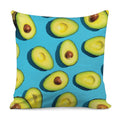 Avocado Cut In Half Print Pillow Cover