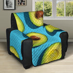 Avocado Cut In Half Print Recliner Protector