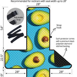 Avocado Cut In Half Print Recliner Protector