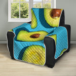 Avocado Cut In Half Print Recliner Protector