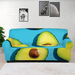 Avocado Cut In Half Print Sofa Cover