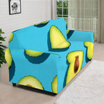 Avocado Cut In Half Print Sofa Cover