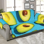 Avocado Cut In Half Print Sofa Protector