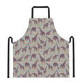 Aztec Giraffe Pattern Print Apron