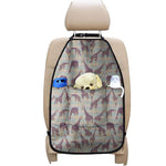 Aztec Giraffe Pattern Print Car Seat Organizers