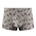 Aztec Giraffe Pattern Print Men's Boxer Briefs