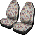 Aztec Giraffe Pattern Print Universal Fit Car Seat Covers
