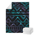 Aztec Tribal Galaxy Pattern Print Blanket