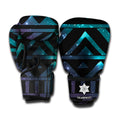 Aztec Tribal Galaxy Pattern Print Boxing Gloves