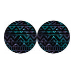 Aztec Tribal Galaxy Pattern Print Car Coasters