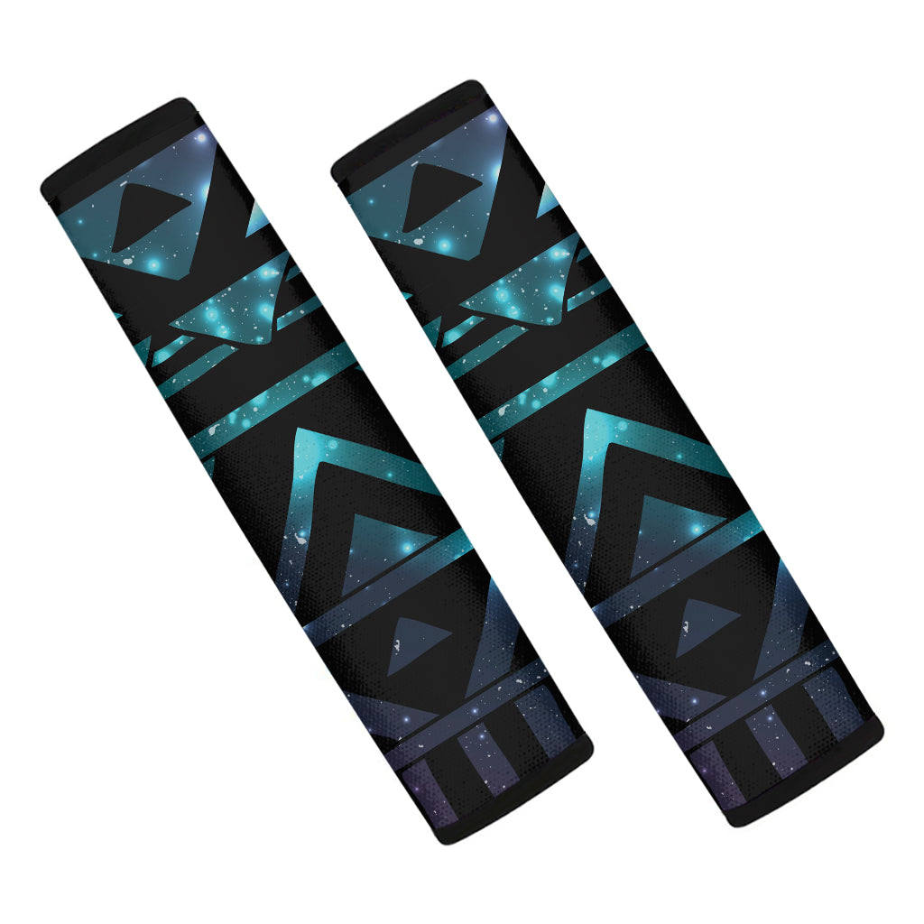 Aztec Tribal Galaxy Pattern Print Car Seat Belt Covers