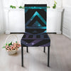 Aztec Tribal Galaxy Pattern Print Dining Chair Slipcover