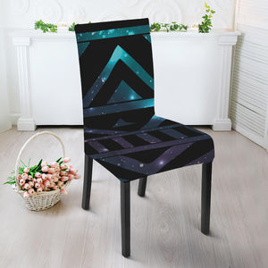 Aztec Tribal Galaxy Pattern Print Dining Chair Slipcover