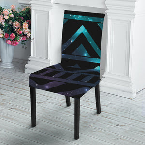 Aztec Tribal Galaxy Pattern Print Dining Chair Slipcover