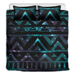 Aztec Tribal Galaxy Pattern Print Duvet Cover Bedding Set
