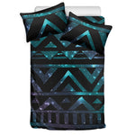 Aztec Tribal Galaxy Pattern Print Duvet Cover Bedding Set