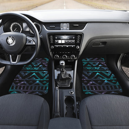Aztec Tribal Galaxy Pattern Print Front Car Floor Mats