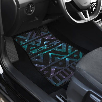 Aztec Tribal Galaxy Pattern Print Front Car Floor Mats