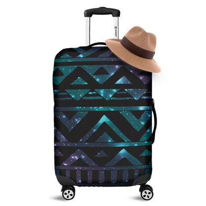 Aztec Tribal Galaxy Pattern Print Luggage Cover