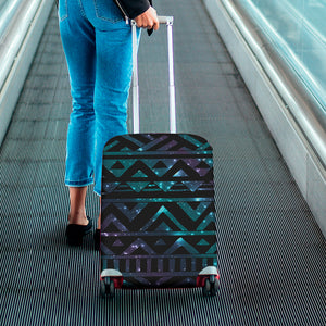 Aztec Tribal Galaxy Pattern Print Luggage Cover