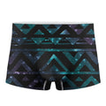 Aztec Tribal Galaxy Pattern Print Men's Boxer Briefs