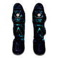 Aztec Tribal Galaxy Pattern Print Muay Thai Shin Guards