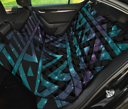 Aztec Tribal Galaxy Pattern Print Pet Car Back Seat Cover