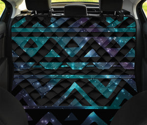Aztec Tribal Galaxy Pattern Print Pet Car Back Seat Cover