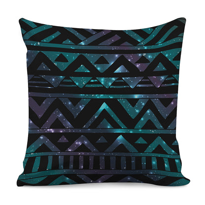 Aztec Tribal Galaxy Pattern Print Pillow Cover