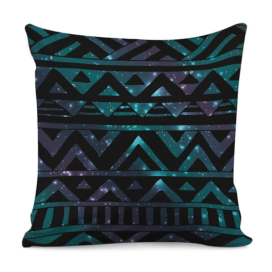 Aztec Tribal Galaxy Pattern Print Pillow Cover