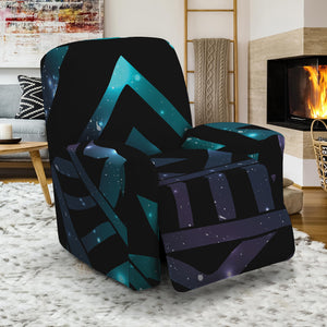 Aztec Tribal Galaxy Pattern Print Recliner Slipcover