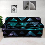Aztec Tribal Galaxy Pattern Print Sofa Cover