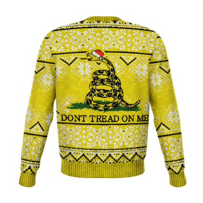 Don't Tread On Me Ugly Christmas Sweater