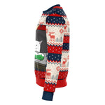 Woman Yelling At A Cat Meme #2 Christmas Crewneck Sweatshirt