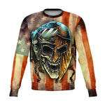 American Spartan Warrior Soldier Crewneck Sweatshirt