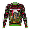 Dachshund Through The Snow Christmas Crewneck Sweatshirt