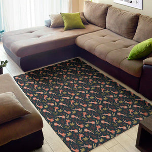 Baby Axolotl Pattern Print Area Rug