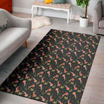 Baby Axolotl Pattern Print Area Rug