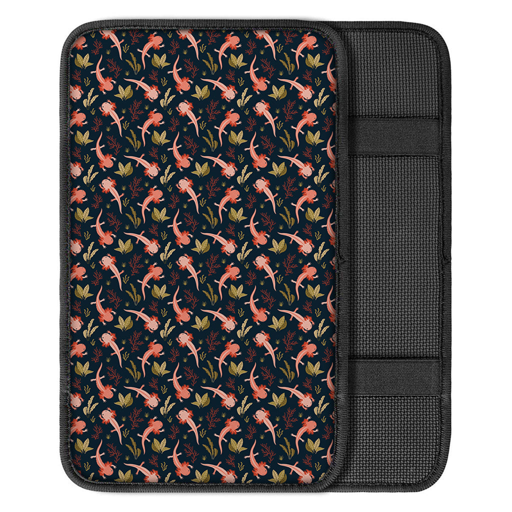 Baby Axolotl Pattern Print Car Center Console Cover