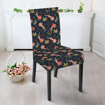 Baby Axolotl Pattern Print Dining Chair Slipcover