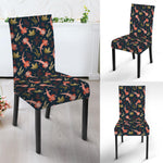 Baby Axolotl Pattern Print Dining Chair Slipcover