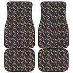 Baby Axolotl Pattern Print Front and Back Car Floor Mats