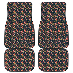 Baby Axolotl Pattern Print Front and Back Car Floor Mats