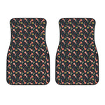 Baby Axolotl Pattern Print Front Car Floor Mats