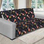 Baby Axolotl Pattern Print Futon Protector