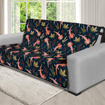 Baby Axolotl Pattern Print Futon Protector