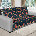 Baby Axolotl Pattern Print Futon Protector