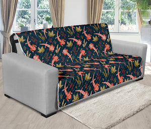 Baby Axolotl Pattern Print Futon Protector